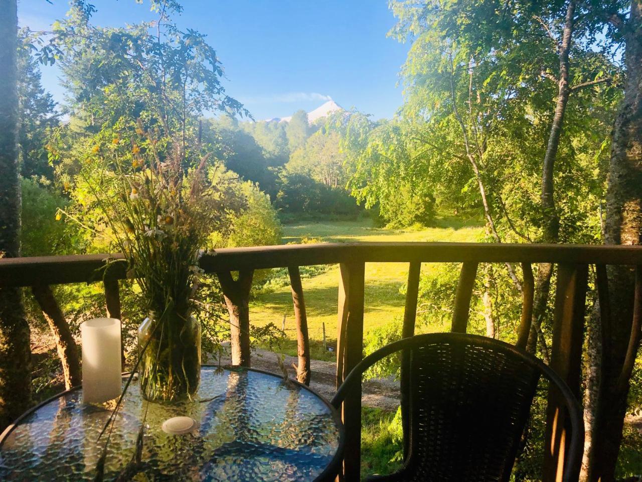 Elementos Eco Lodge Pucon Bagian luar foto